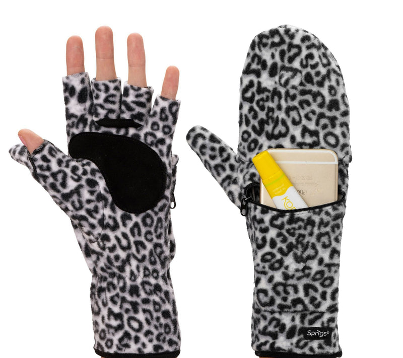 Sprigs Multi-Mitt Gloves with Cell Phone Pocket — View 12