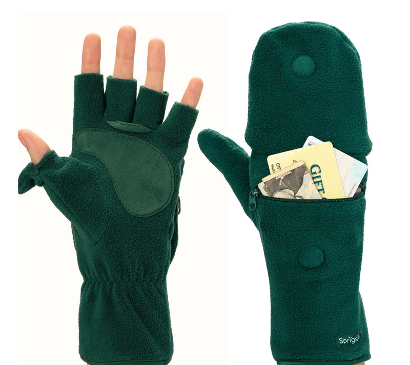 Sprigs Multi-Mitt Gloves with Cell Phone Pocket — View 6