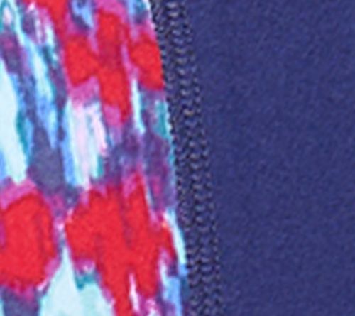 LOGO Layers by Lori Goldstein Petite Print and Solid Leggings — View 2