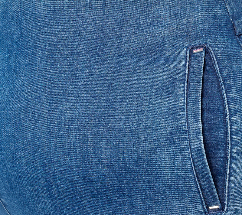 Denim & Co. Signature Regular Indigo Perfect Flex Jean — View 8