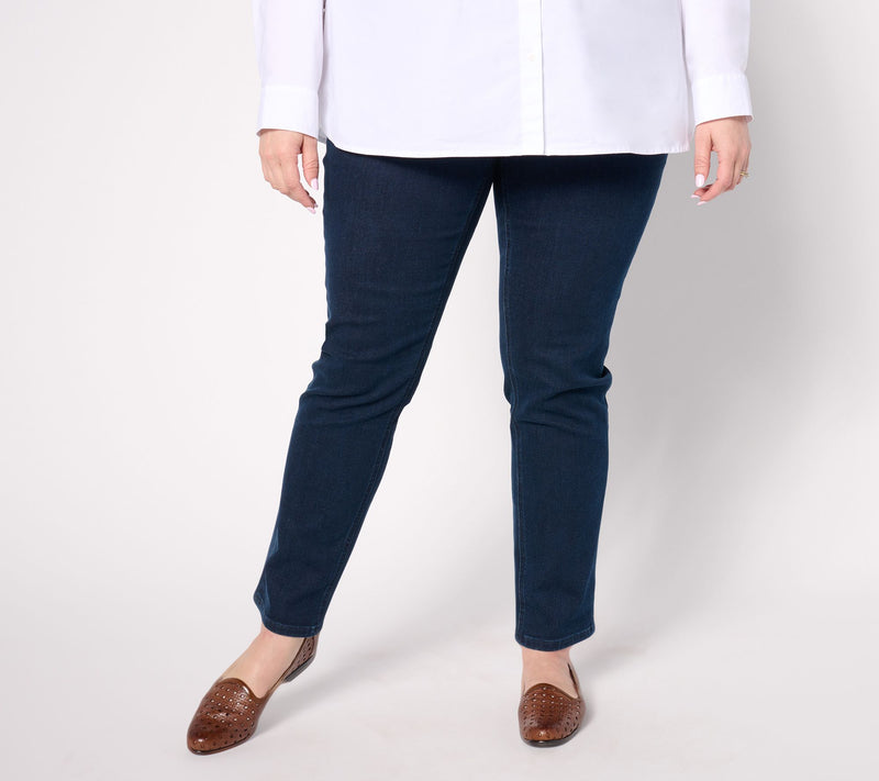 Denim & Co. Signature Tall Indigo Perfect Flex Jean — Main view