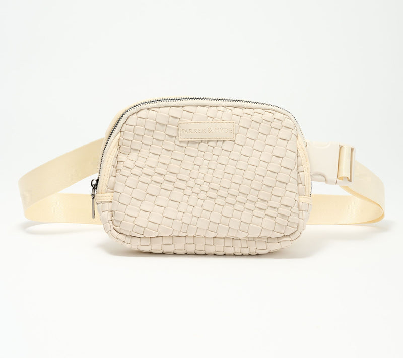 Parker & Hyde Machine Washable Woven Neoprene Belt Bag — View 7
