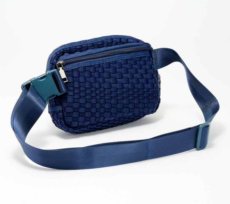 Parker & Hyde Machine Washable Woven Neoprene Belt Bag — View 12