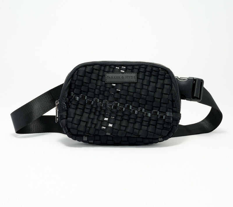Parker & Hyde Machine Washable Woven Neoprene Belt Bag — View 11