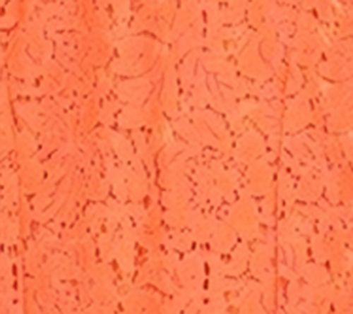 Rene Ruiz Collection Lace Cocktail with Illusion Neckline — View 4