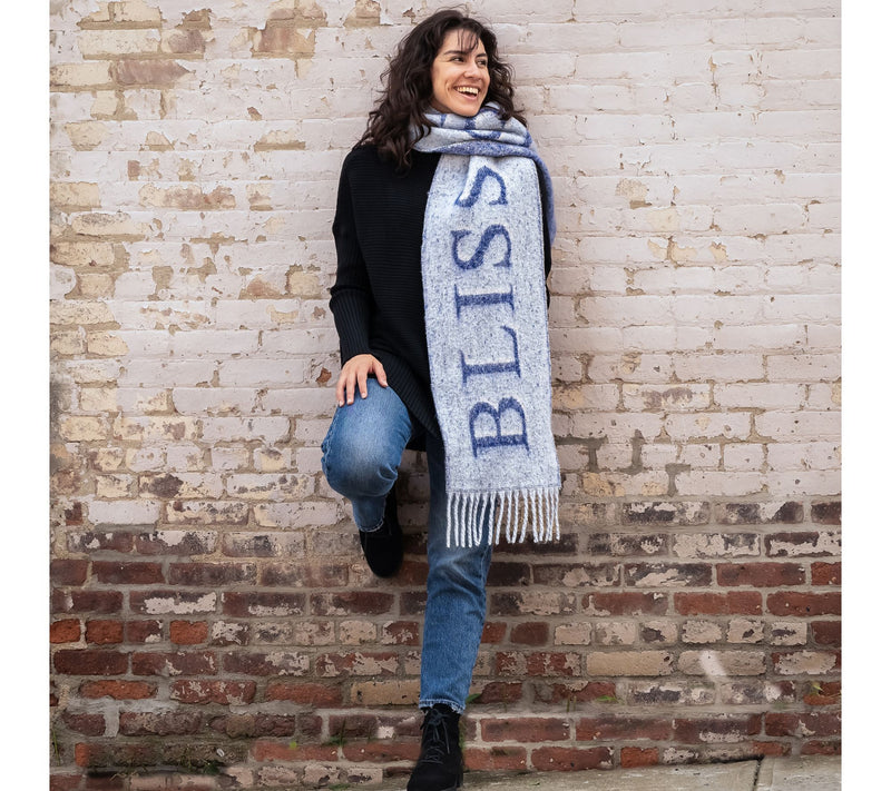 Sprigs Oversized Inspiration Scarf — View 4