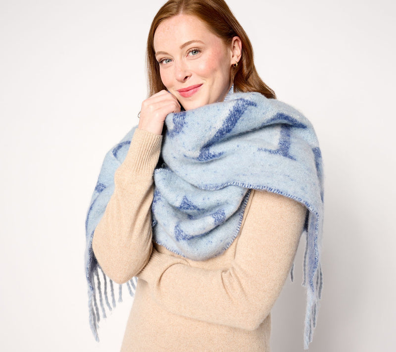 Sprigs Oversized Inspiration Scarf — View 2