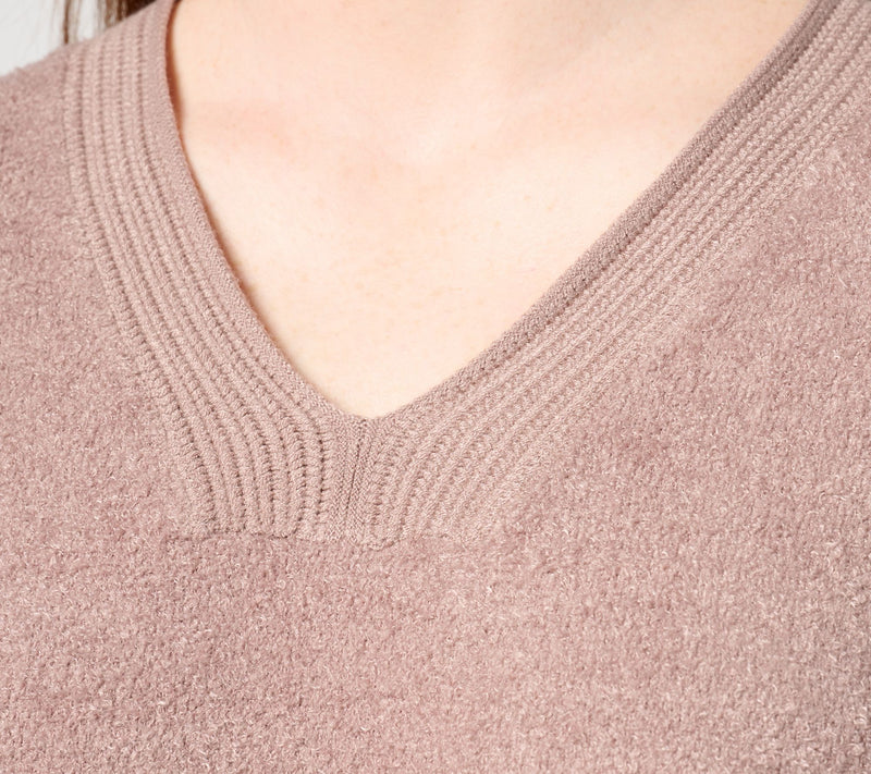 Barefoot Dreams CozyChic Lite Core Spun Pullover — View 4