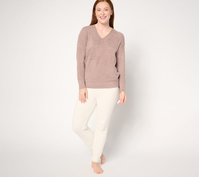Barefoot Dreams CozyChic Lite Core Spun Pullover — View 3