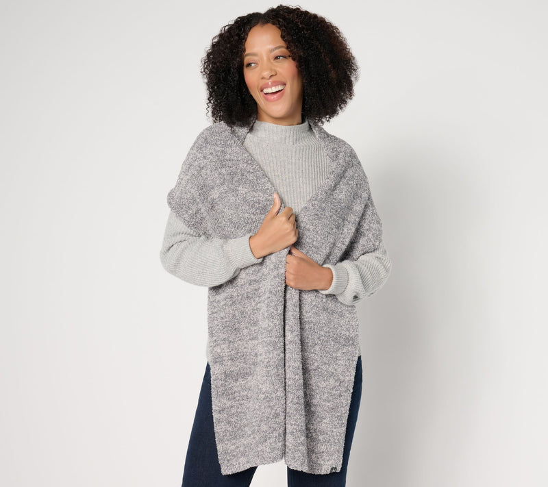Barefoot Dreams CozyChic Heathered Scarf — View 5