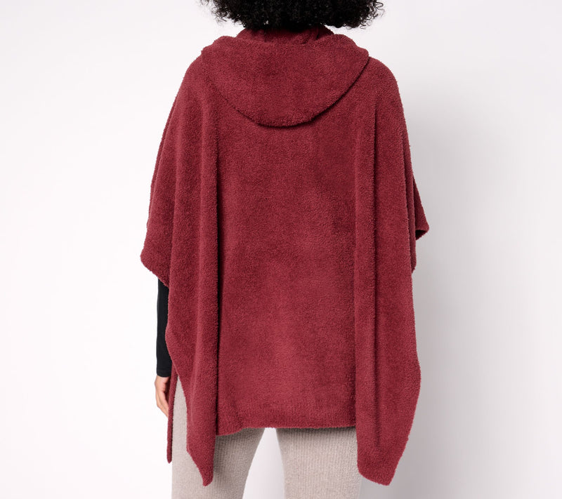 Barefoot Dreams CozyChic Hooded Cardi Wrap — View 11