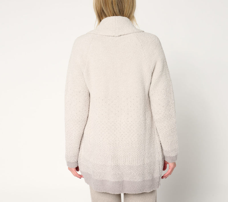 Barefoot Dreams CozyChic Confetti Shawl Cardi — View 10