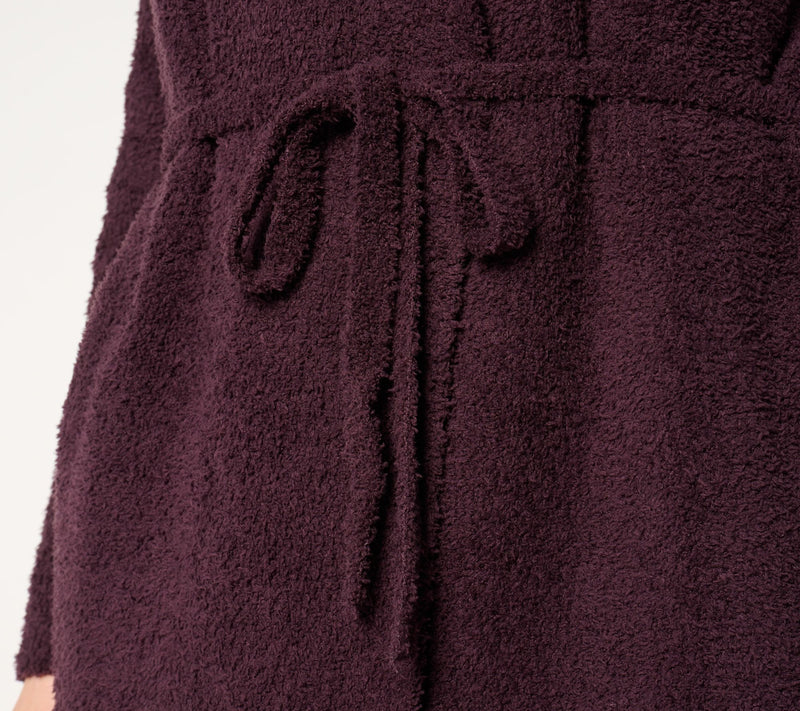 Barefoot Dreams CozyChic Waist Tie Cardi — View 14
