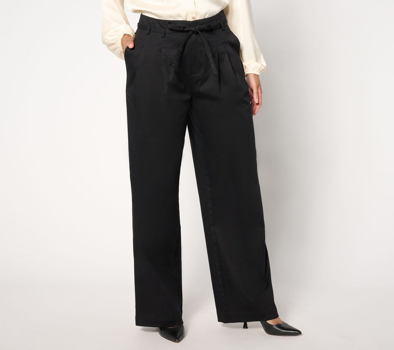 BEAUTIFUL by Lawrence Zarian Regular Stretch Cotton Sateen Trouser — View 5