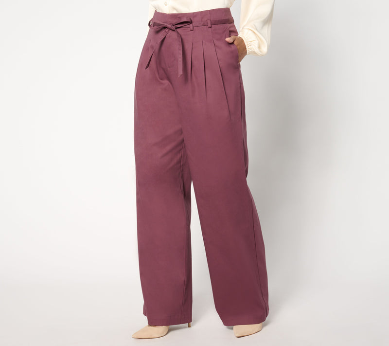 BEAUTIFUL by Lawrence Zarian Regular Stretch Cotton Sateen Trouser — View 11