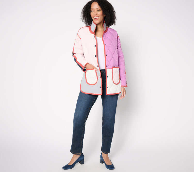 NIC+ZOE Mixed Up Reversible Coat — View 8