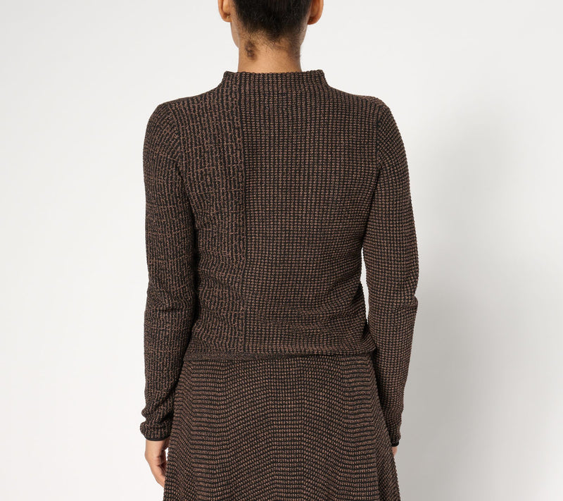 NIC+ZOE Pixel Knit Sweater — View 2