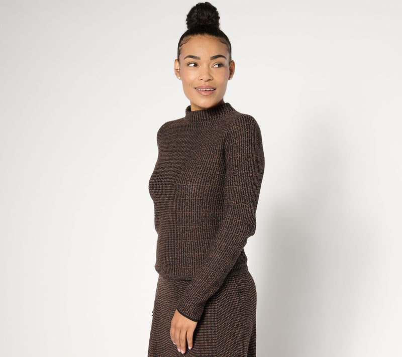 NIC+ZOE Pixel Knit Sweater — View 11