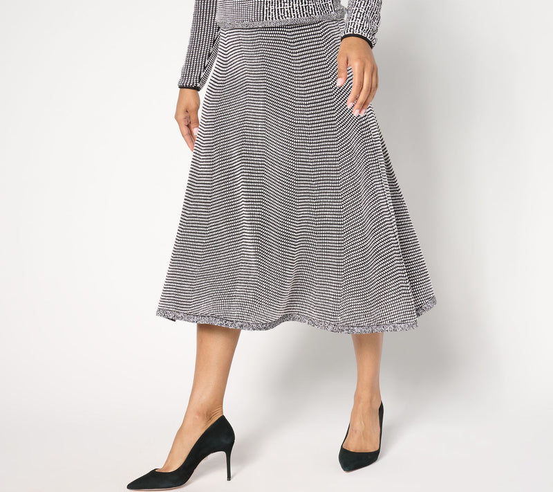 NIC+ZOE Pixel Knit Skirt — View 9