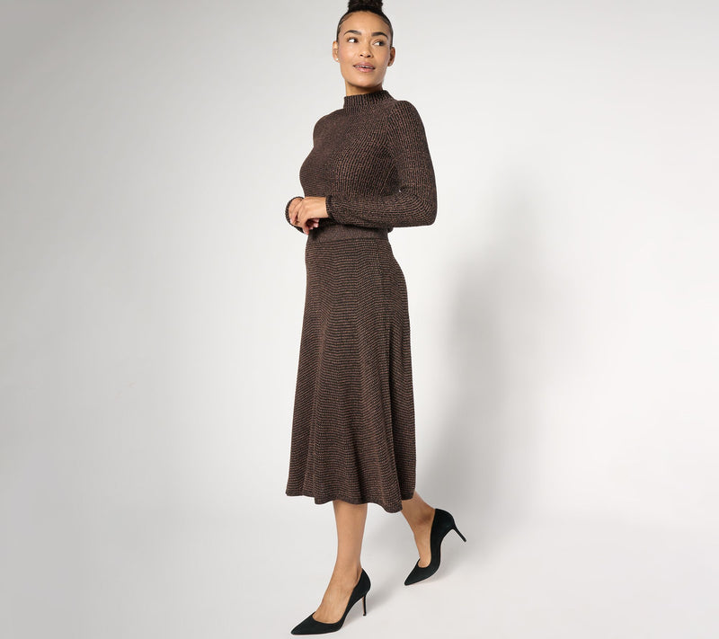NIC+ZOE Pixel Knit Skirt — View 3