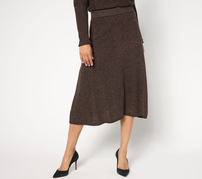NIC+ZOE Pixel Knit Skirt — View 11