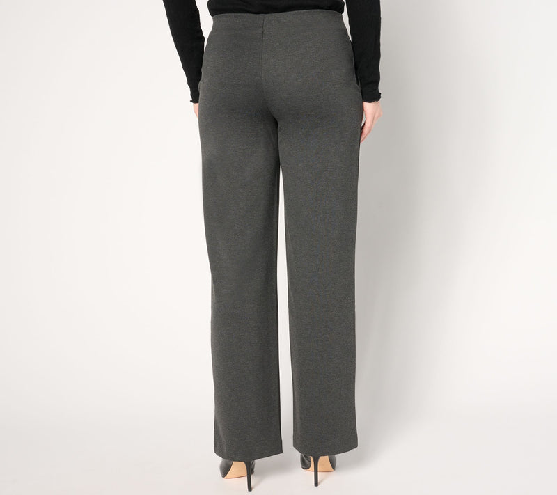 NIC+ZOE Drapey Ponte Wide Leg Pant — View 2