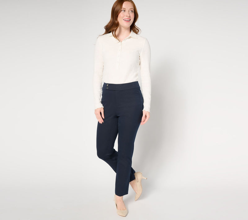 NIC+ZOE Straight Leg Plaza Pant — View 3