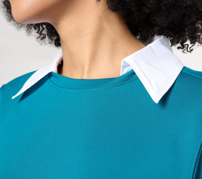 by Stacy London Core Ponte Knit Top — View 10