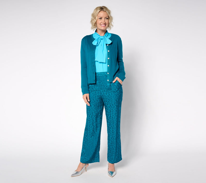 by Stacy London Cardigan with Novelty Buttons — View 10