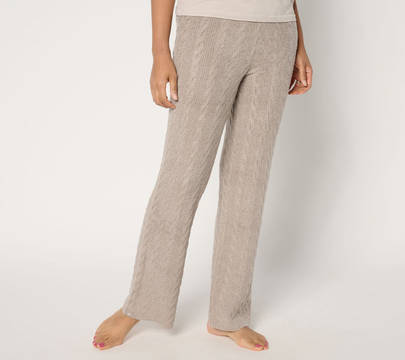 Barefoot Dreams Regular CozyChic Lite Cable Pant — View 12