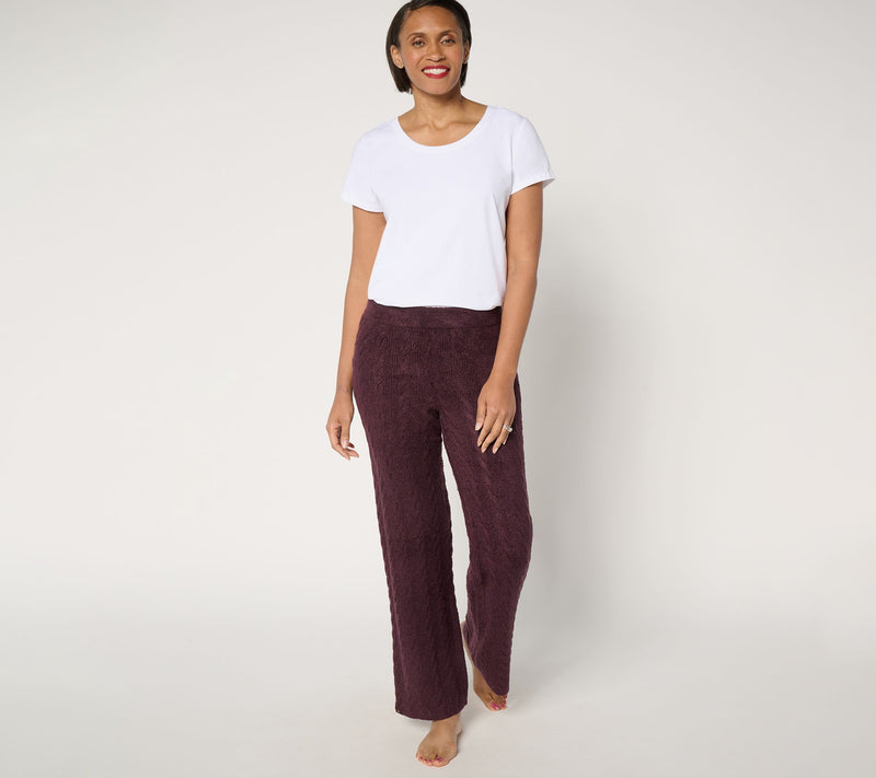 Barefoot Dreams Regular CozyChic Lite Cable Pant — View 4