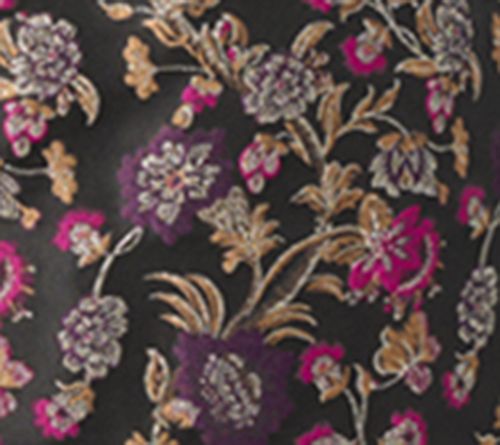 by Stacy London Regular Floral Brocade Topcoat — View 2