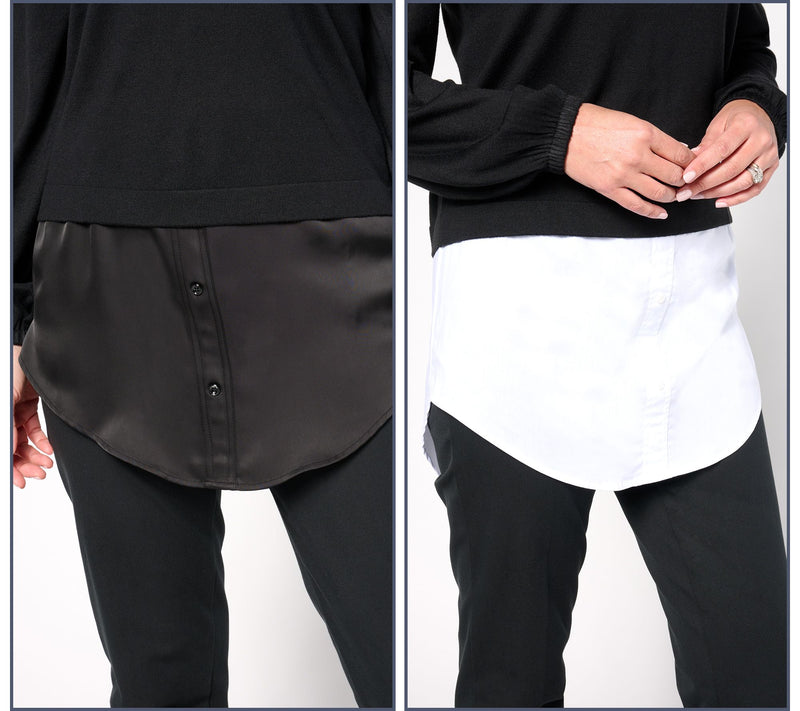 by Stacy London Addable Shirt Skirt 2 Pack — View 9