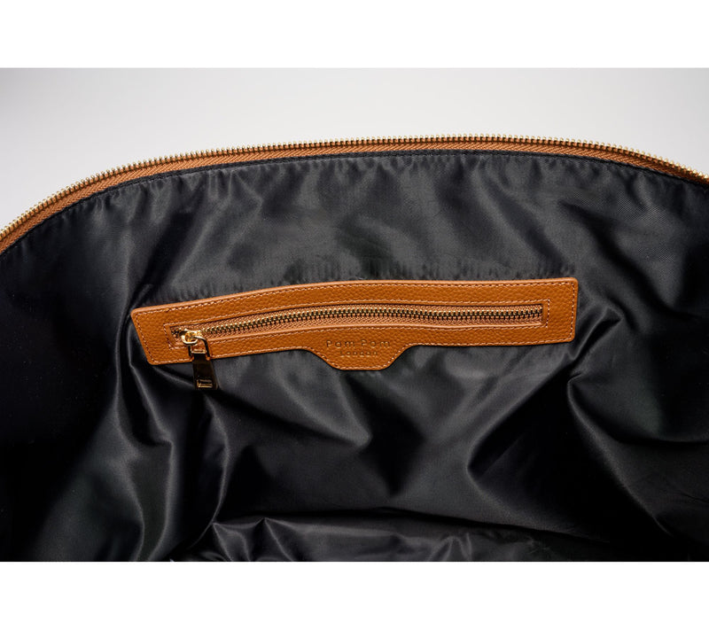 Pom Pom London Leather Weekend Bag with Multi-Straps — View 15