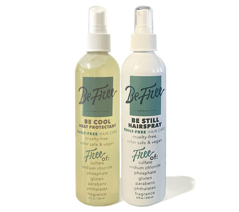 Be Free by Danielle Fishel Heat Protectant & Hairspray Duo — Main view