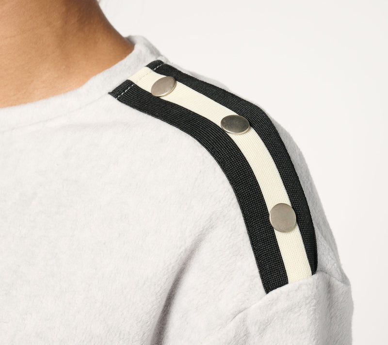 Cuddl Duds Fleecewear with Stretch Crewneck Pullover — View 14