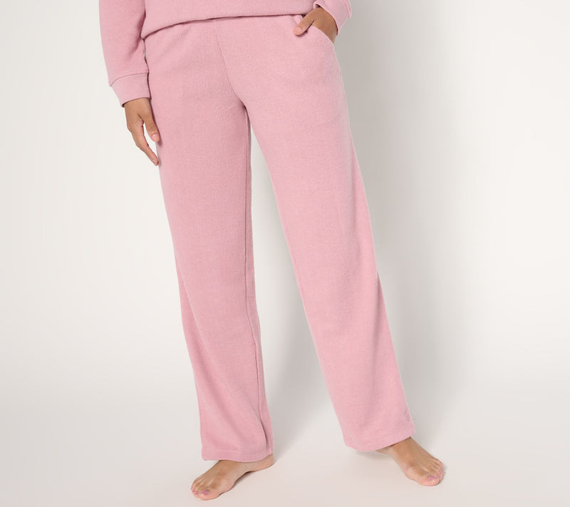Cuddl Duds Jersey Back Sweater Lounge Pant — View 13