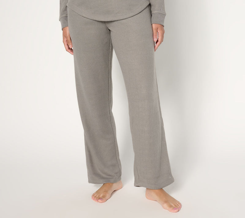 Cuddl Duds Jersey Back Sweater Lounge Pant — View 14