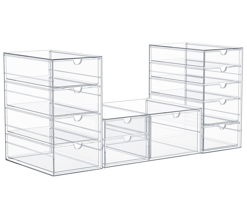 Sorbus 12-Drawer Acrylic Organizer for Makeup — Main view