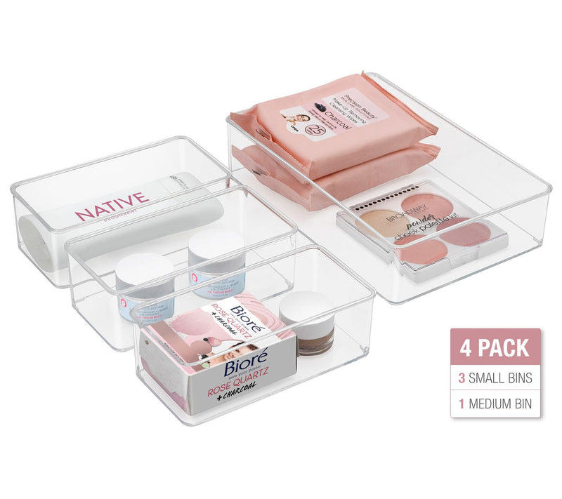 Sorbus 4-Piece Drawer Organizer Set for Makeup — View 5
