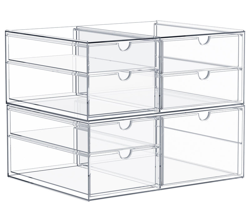 Sorbus 7-Drawer Acrylic Organizer for Makeup — Main view