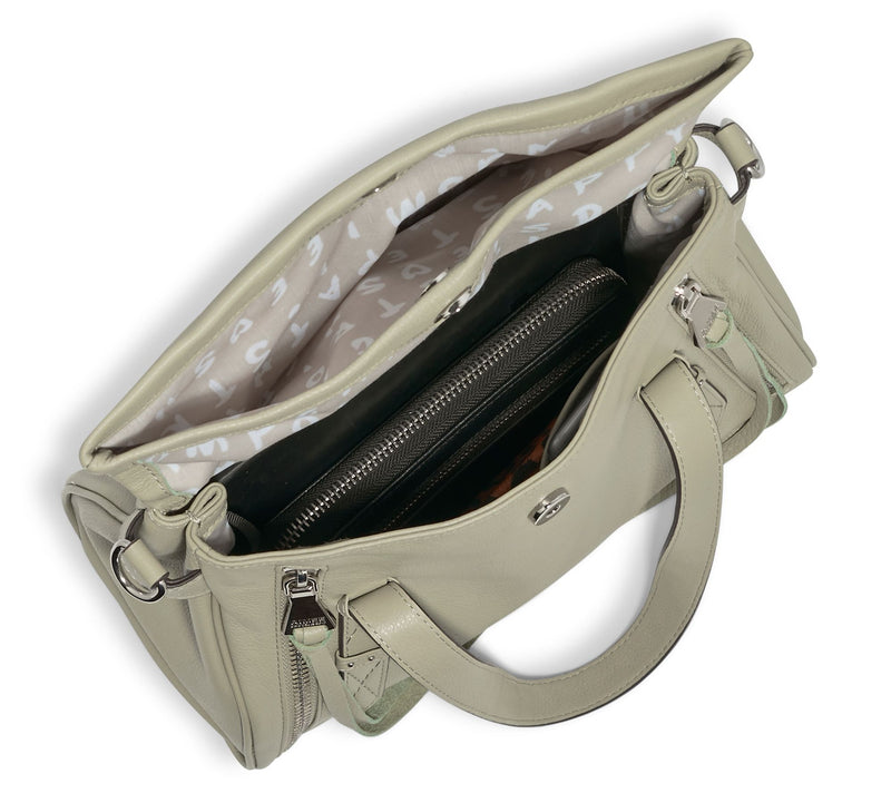 Aimee Kestenberg Leather Bali Double Entry Satchel — View 14