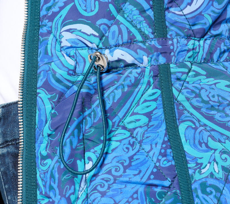 Isaac Mizrahi Live! Diamond Quilted Faux Suede Reversible Vest — View 13
