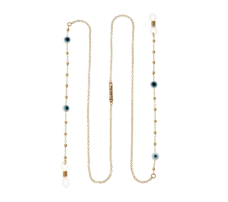 Ettika Evil Eye Beaded Glasses Chain — View 4