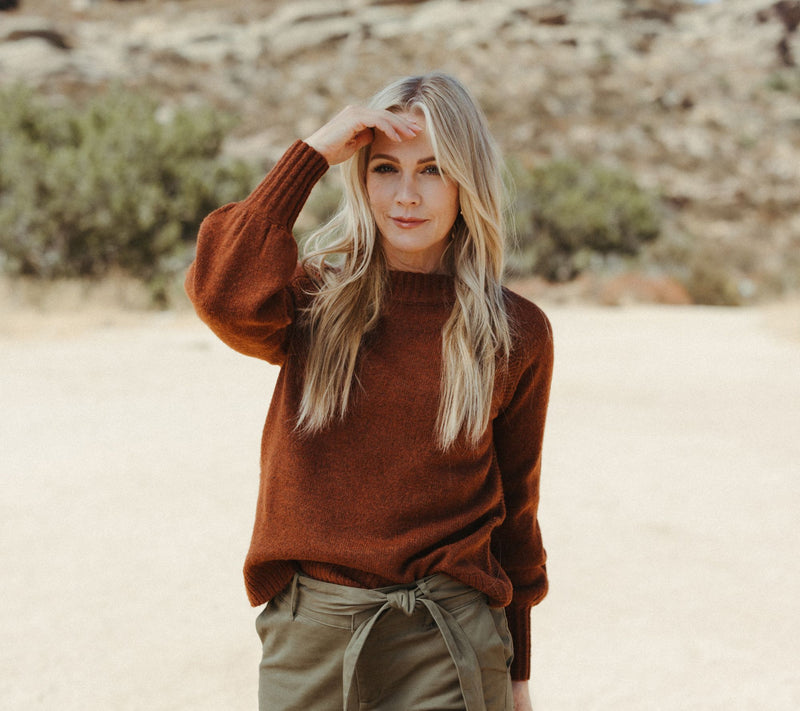 Me by Jennie Garth Bailey Boatneck Sweater with Raglan Detail — View 6