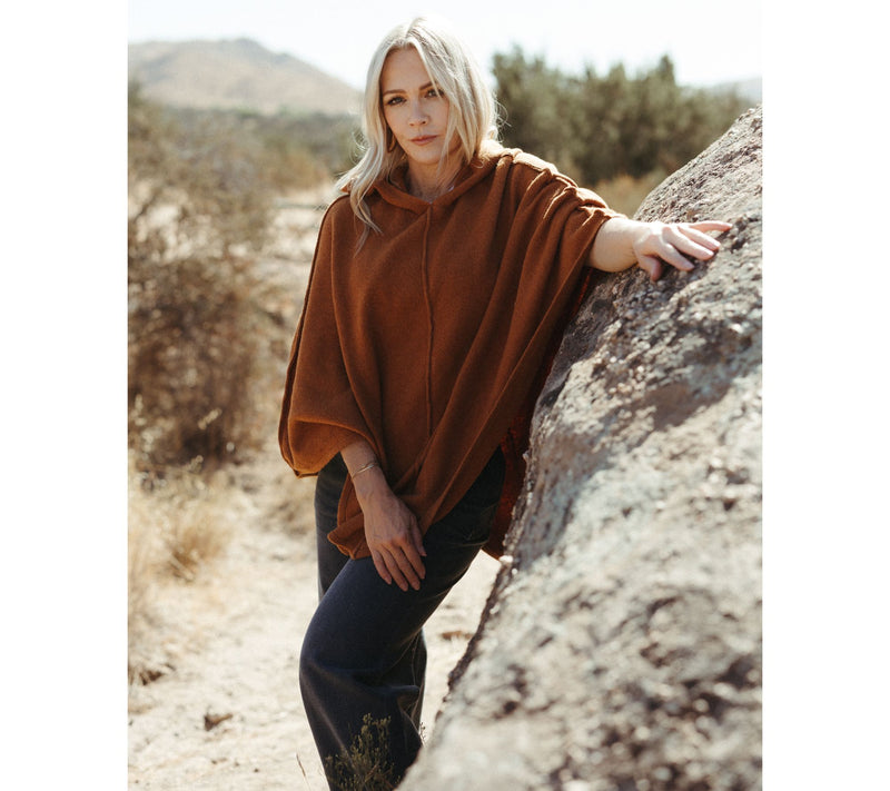 Me by Jennie Garth Coco Hooded Poncho — View 6