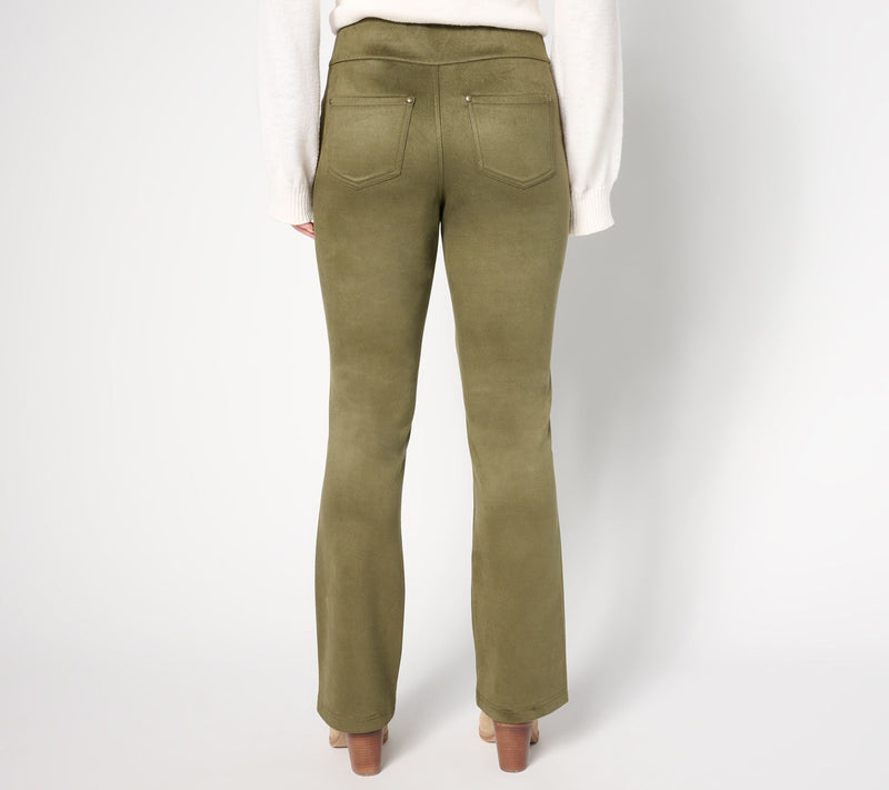 Belle by Kim Gravel Tall PerSuede Me 5 Pocket Boot Cut Jean — View 12