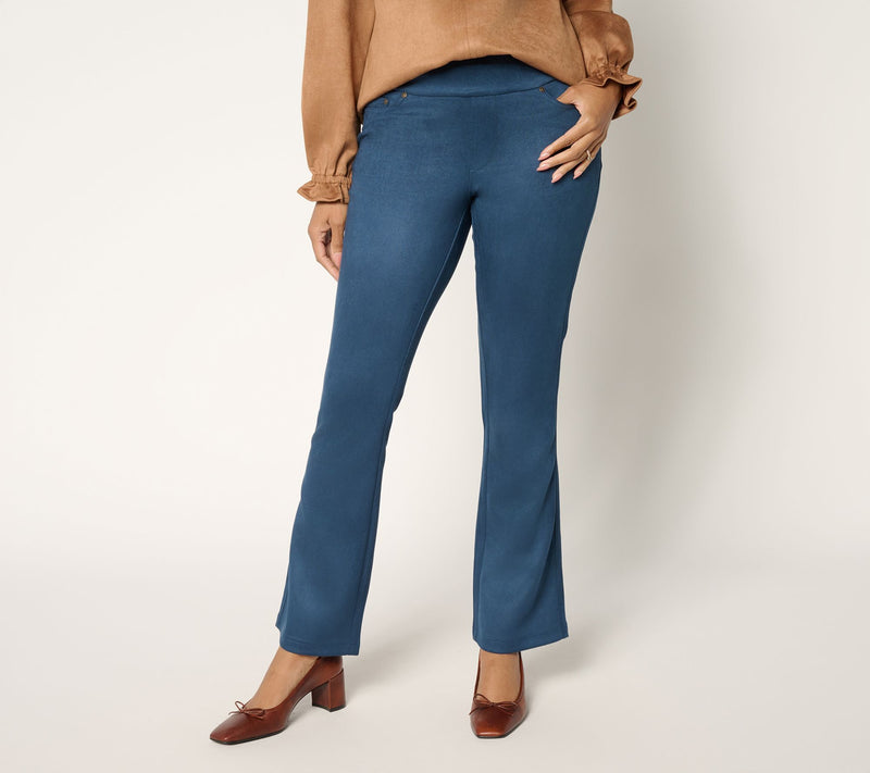 Belle by Kim Gravel Tall PerSuede Me 5 Pocket Boot Cut Jean — Main view