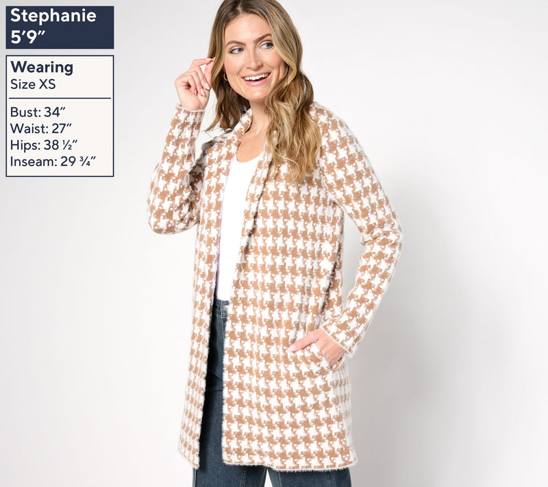 Liverpool Los Angeles Open-Front Coatigan Sweater — View 11