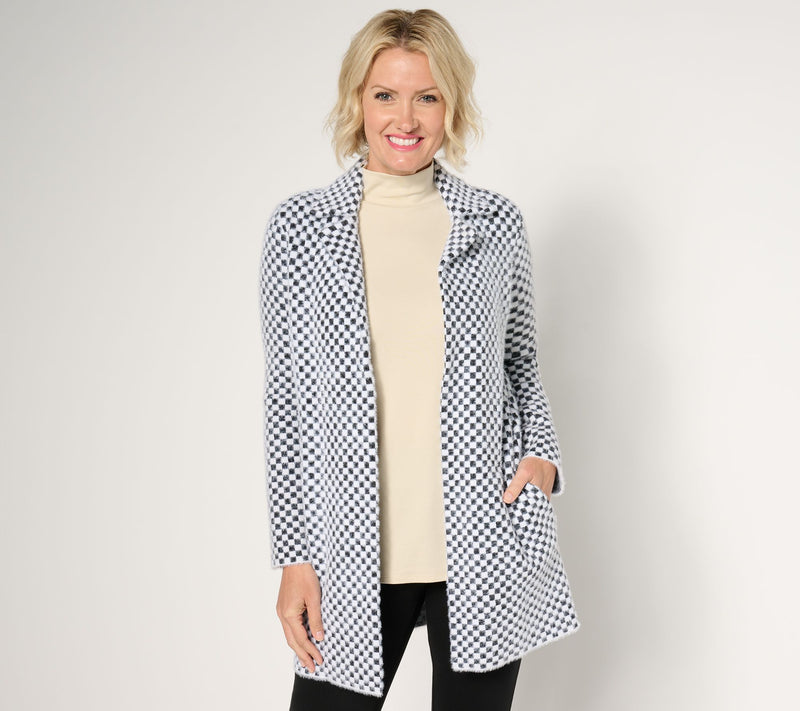 Liverpool Los Angeles Open-Front Coatigan Sweater — View 3